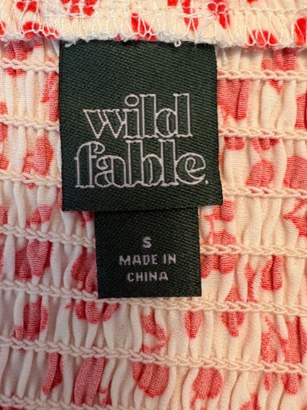 Wild Fable NWT cherry print top 🍒 (Small) - Picture 5 of 5